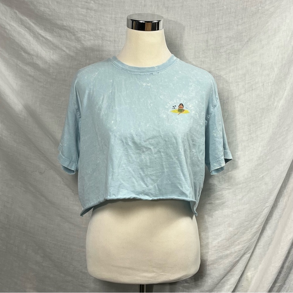 Trashed Katin Cropped No Problemo Tee Organic Cotton - Womens Large